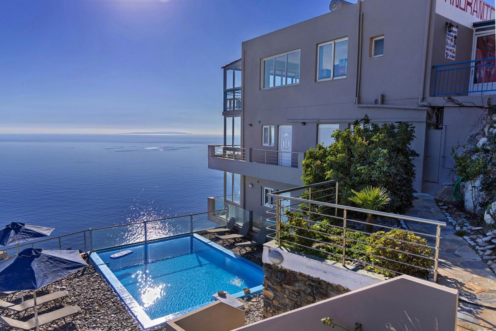 Akrotiri Panorama- Luxury Rental Apartments With Sea View Rodakino Exteriér fotografie