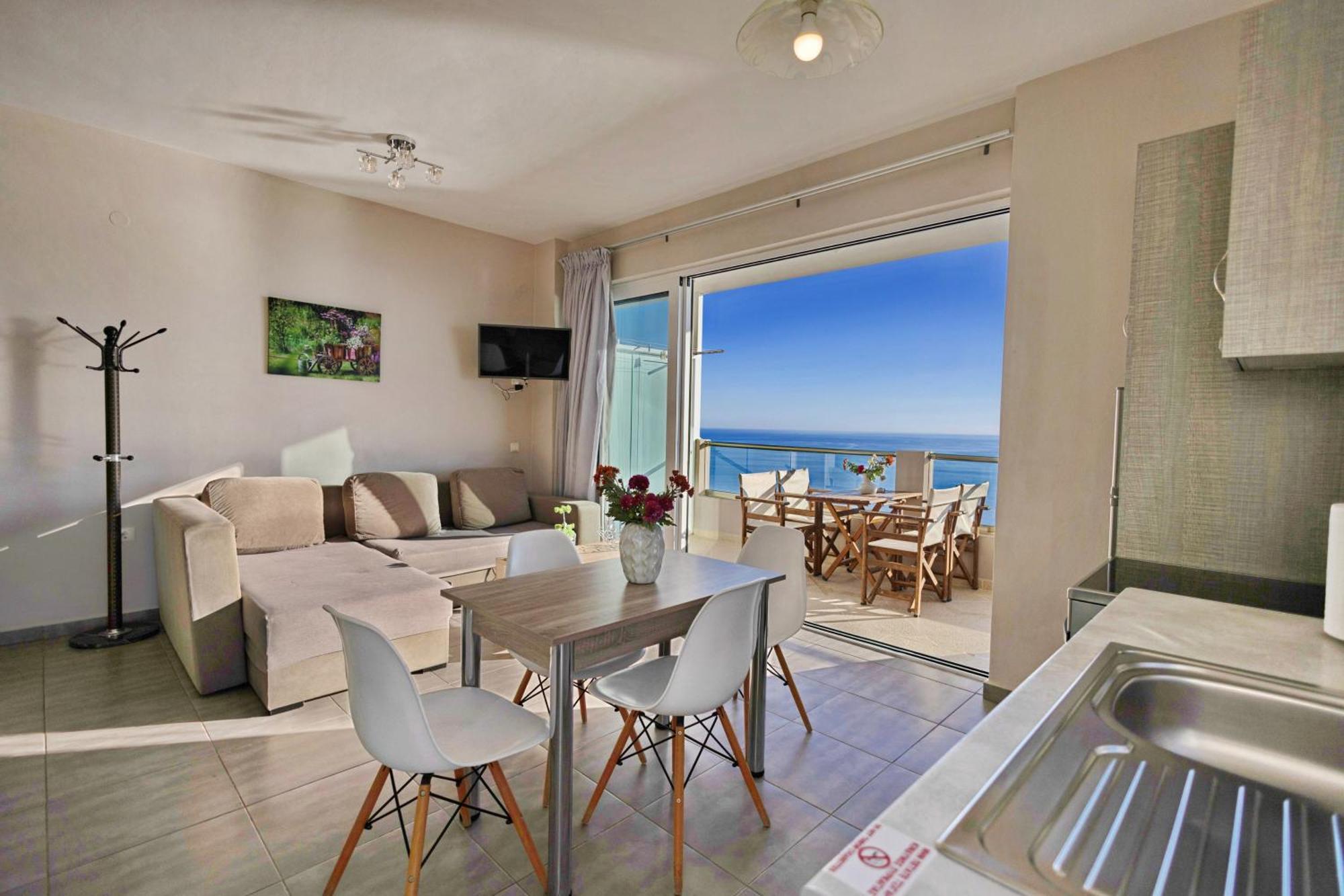 Akrotiri Panorama- Luxury Rental Apartments With Sea View Rodakino Exteriér fotografie