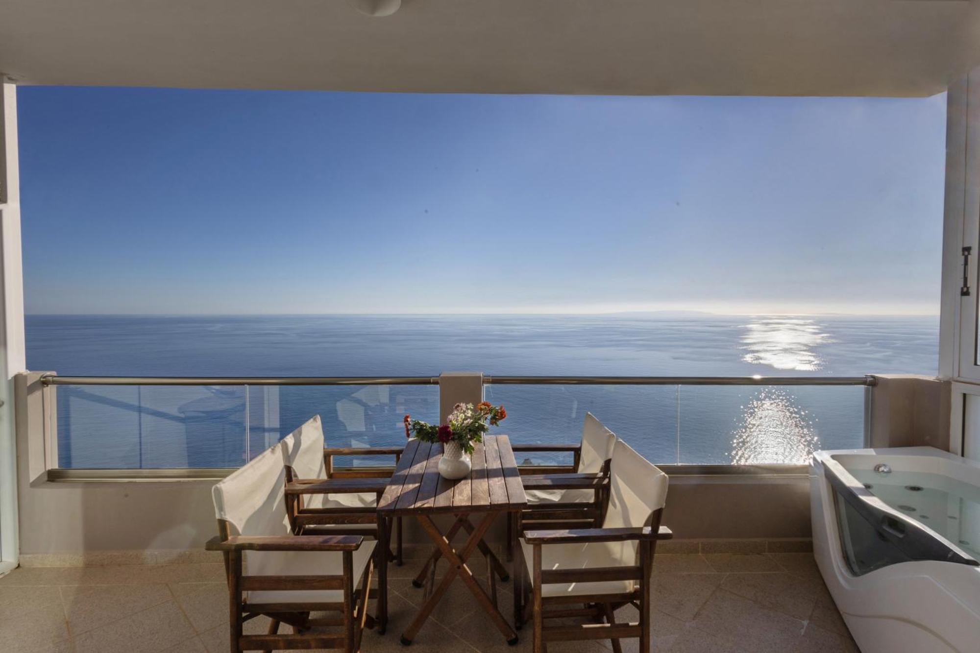 Akrotiri Panorama- Luxury Rental Apartments With Sea View Rodakino Exteriér fotografie